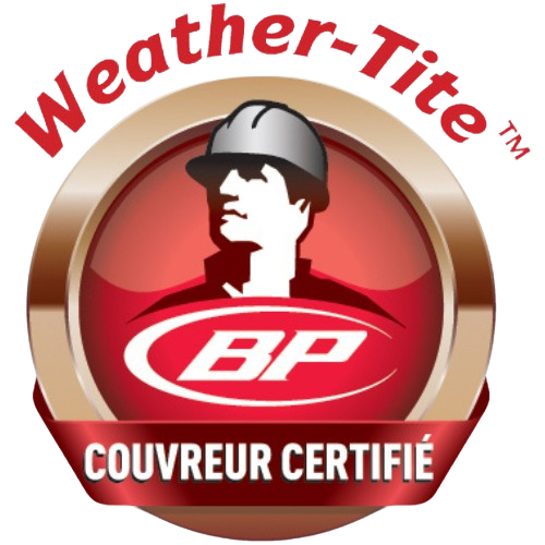 Logo Weater-Tite™ BP Couvreur Certifié